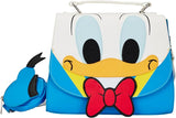 LOUNGEFLY DISNEY DONALD DUCK COSPLAY CROSSBODY BAG