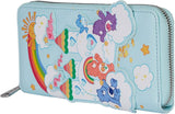 LF CARE BEARS CARE A LOT CASTLE ZIP A ROUND WALLET