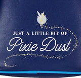 LOUNGEFLY DISNEY PETER PAN GLOW IN THE DARK CLOCK MINI BACKPACK