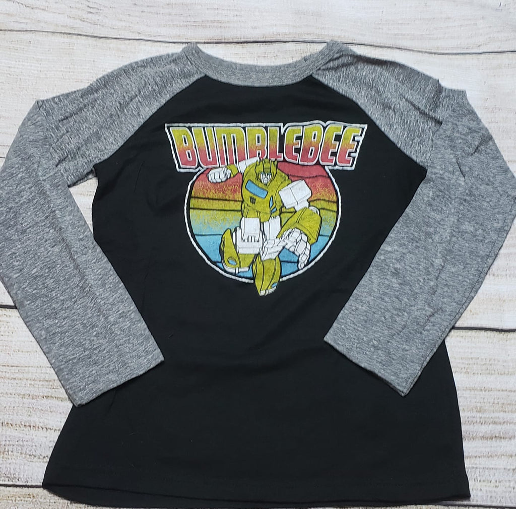 Transformers Autobot Bumblebee More Than Meets The Eye Boys Raglan
