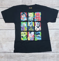 DC COMICS LEGO HEROS AND VILLIAN BOYS T SHIRT