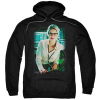 DC COMICS ARROW THE TV SHOW FELICITY SMOKE ADULT HOODIE