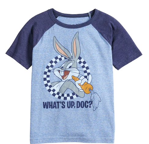 LOONEY TUNES BUGS BUNNY WHAT'S UP DOC BOYS T SHIRT