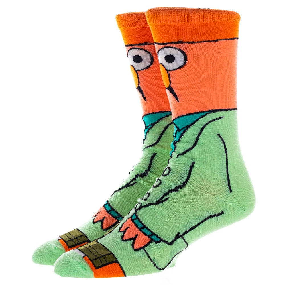 JIM HENSON THE MUPPETS BEEKER 360 CHARACTER SOCKS
