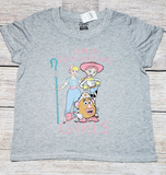 DISNEY TOY STORY GIRLS SUPPORTING GIRLS JUNIORS T SHIRT