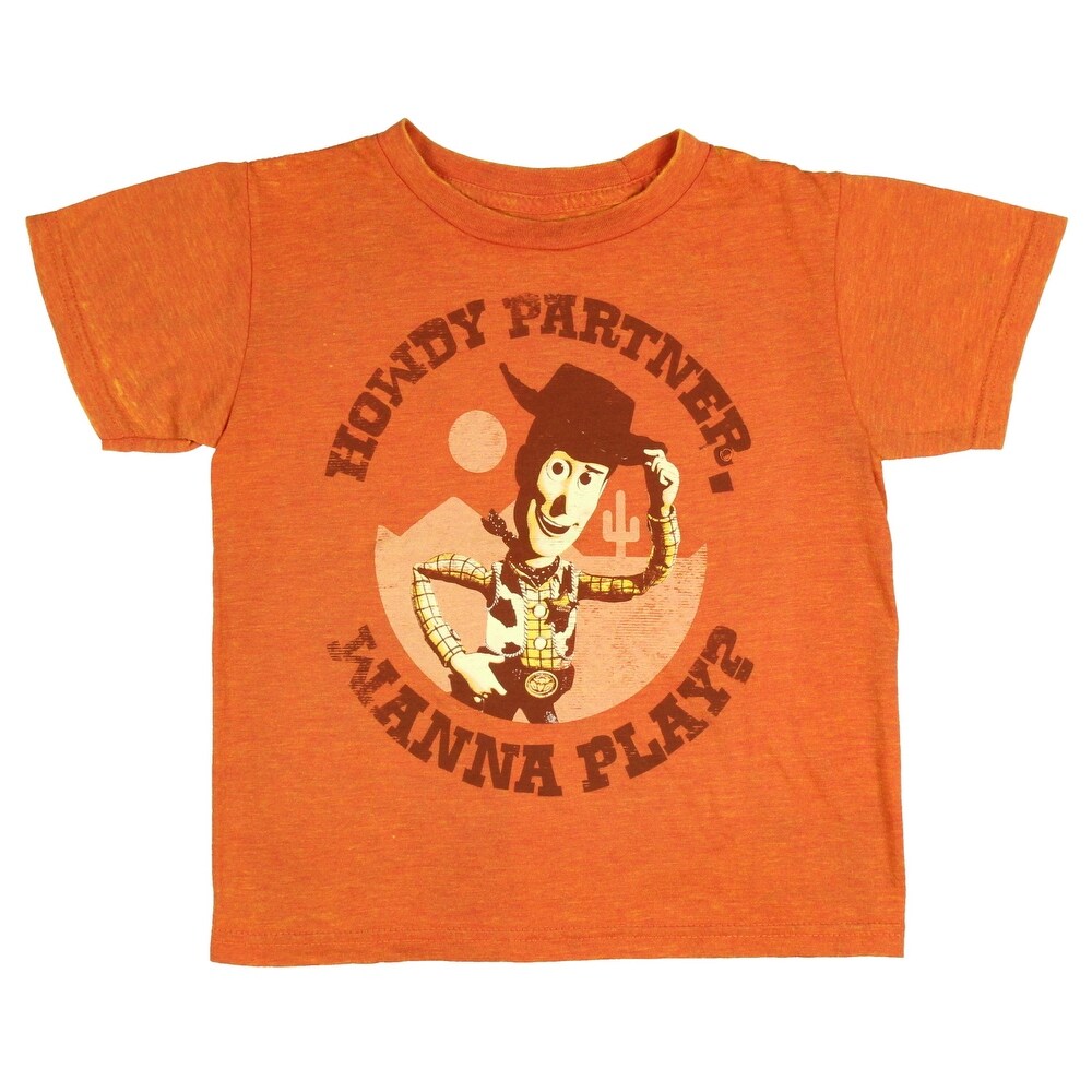 TOY STORY WOODY HOWDY PARTNER BOYS T SHIRT