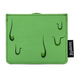 LOUNGEFLY GHOSTBUSTERS SLIMER WALLET CARD HOLDER