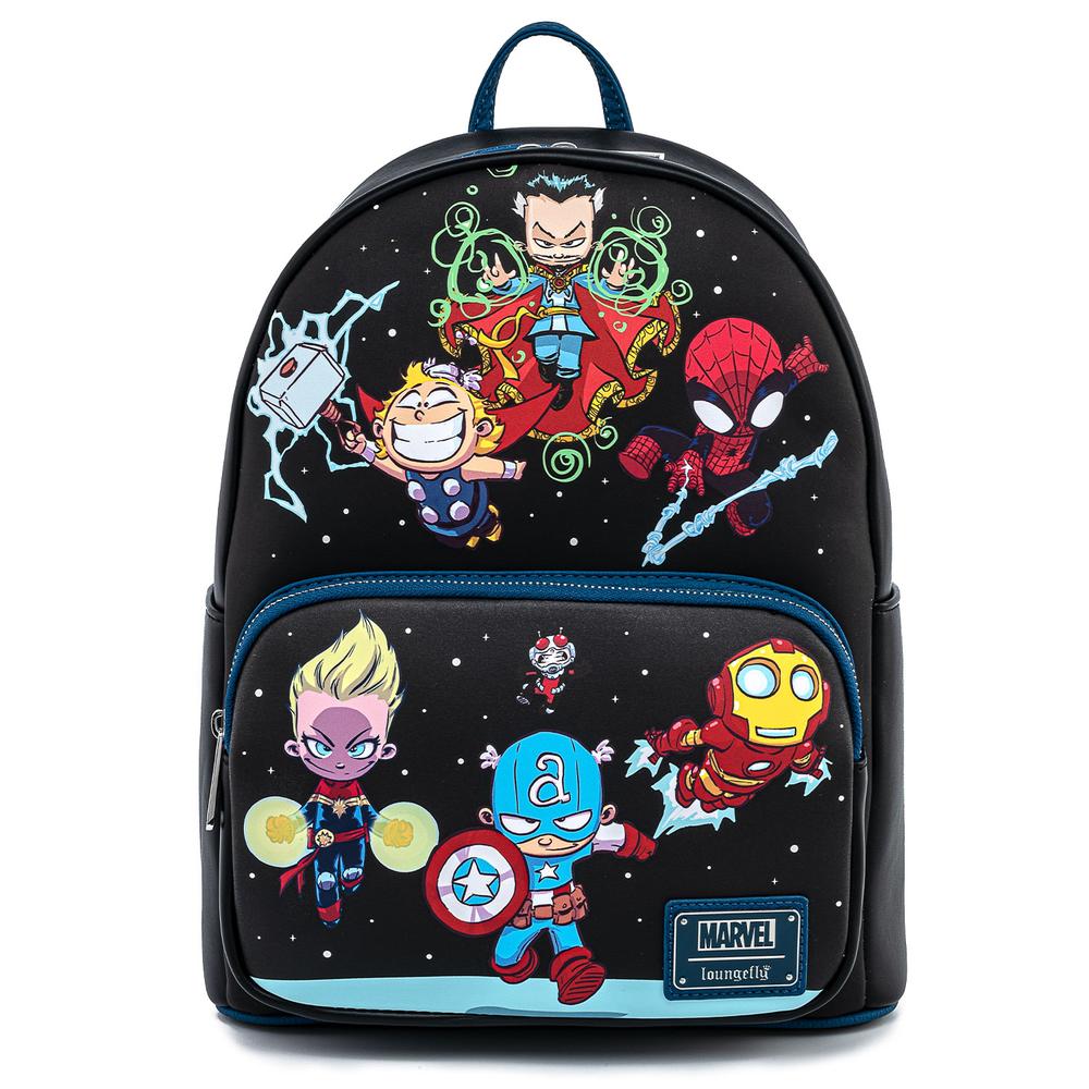 LOUNGEFLY MARVEL SCENE MINI BACKPACK