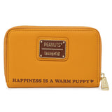 LOUNGEFLY PEANUTS CHARLIE BROWN SNOOPY SUNSET ZIP AROUND WALLET