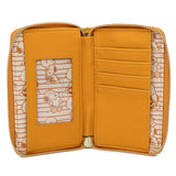 LOUNGEFLY PEANUTS CHARLIE BROWN SNOOPY SUNSET ZIP AROUND WALLET