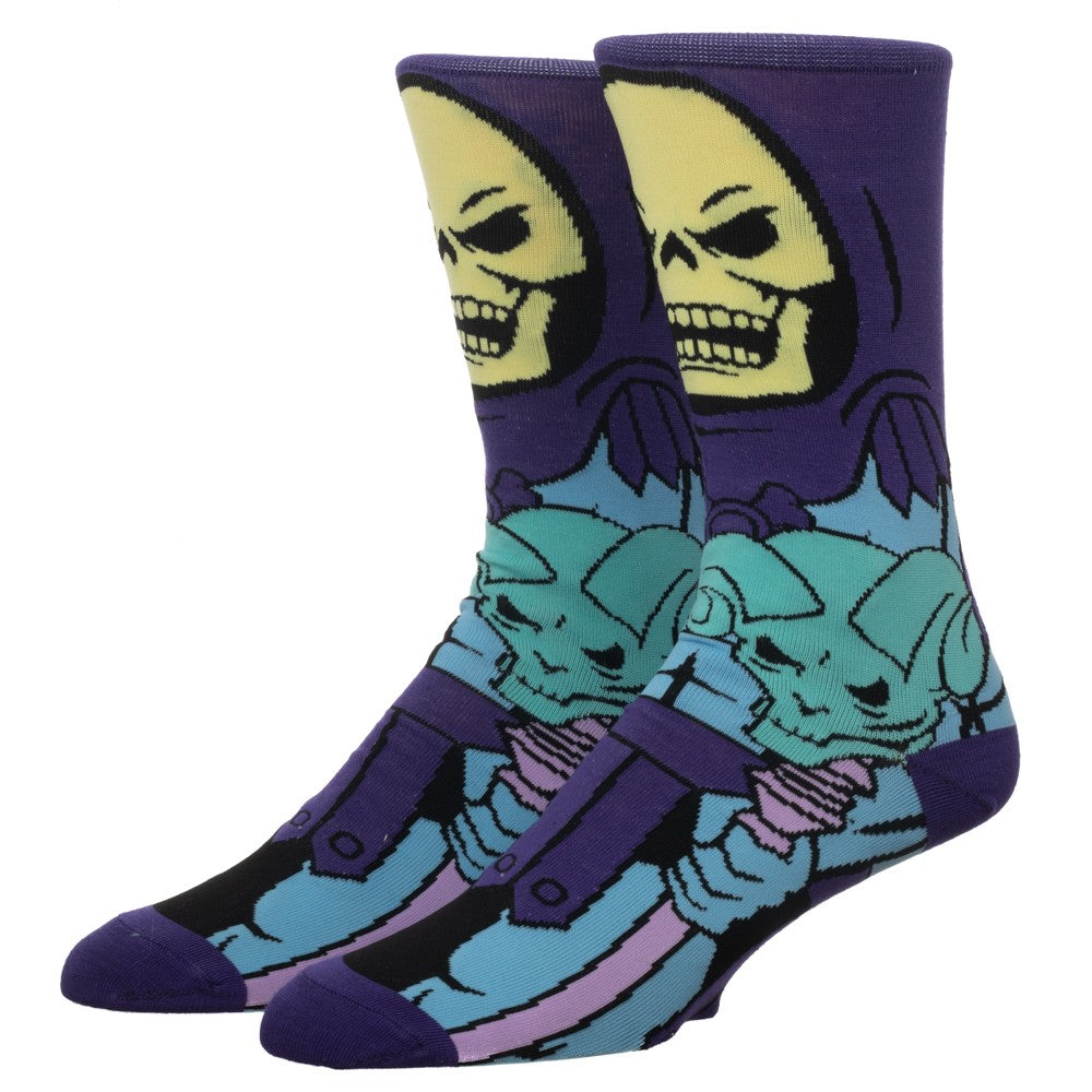MASTERS OF THE UNIVERSE SKELETOR 360 CHARACTER SOCKS