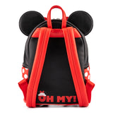 LOUNGEFLY DISNEY MINNIE MOUSE SPRINKLE CUPCAKE COSPLAY BACKPACK
