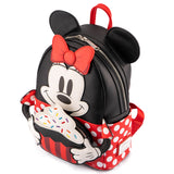 LOUNGEFLY DISNEY MINNIE MOUSE SPRINKLE CUPCAKE COSPLAY BACKPACK
