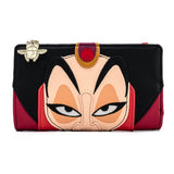LOUNGEFLY DISNEY ALADDIN JAFAR COSPLAY WALLET