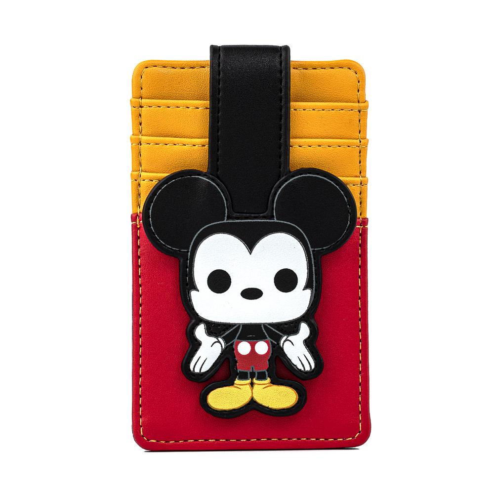 LOUNGEFLY DISNEY FUNKO POP! BY LOUNGEFLY DISNEY MICKEY MOUSE WALLET CARD HOLDER