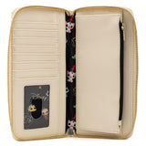 LOUNGEFLY FUNKO POP DISNEY PRINCESS CIRCLES ZIP AROUND WALLET