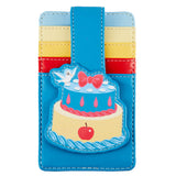 LOUNGEFLY DISNEY SNOW WHITE CAKE CARDHOLDER WALLET