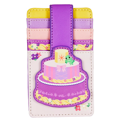LOUNGEFLY DISNEY TANGLED CAKE CARDHOLDER WALLET