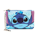DISNEY LILO AND STITCH FLORAL BLUES CROSSBODY BAG AND COIN PURSE