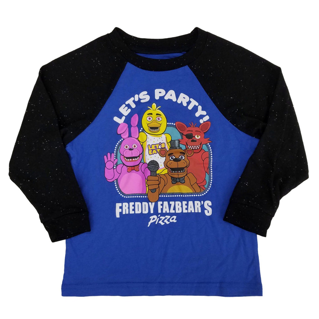 FIVE NIGHTS AT FREDDIE'S LET'S PARTY FREDDY FAZBEAR BOYS T-SHIRT