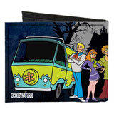 SCOOBYNATURAL SCOOBY DOO SUPERNATURAL CANVAS MEN'S WALLET