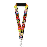 JIM HENSON'S THE MUPPETS FACES LANYARD