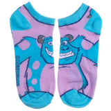 DISNEY PIXAR MONSTERS INC ANKLE SOCK 5 PACK