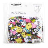 SANRIO HELLO KITTY MELODY KERROPI TWIN STAR AOP ADJUSTABLE FACE COVER