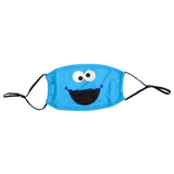 SESAME STREET COOKIE MONSTER FACE ADJUSTABLE FACE COVER