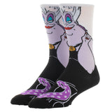 DISNEY URSULA THE SEA WITCH 360 CHARACTER SOCKS