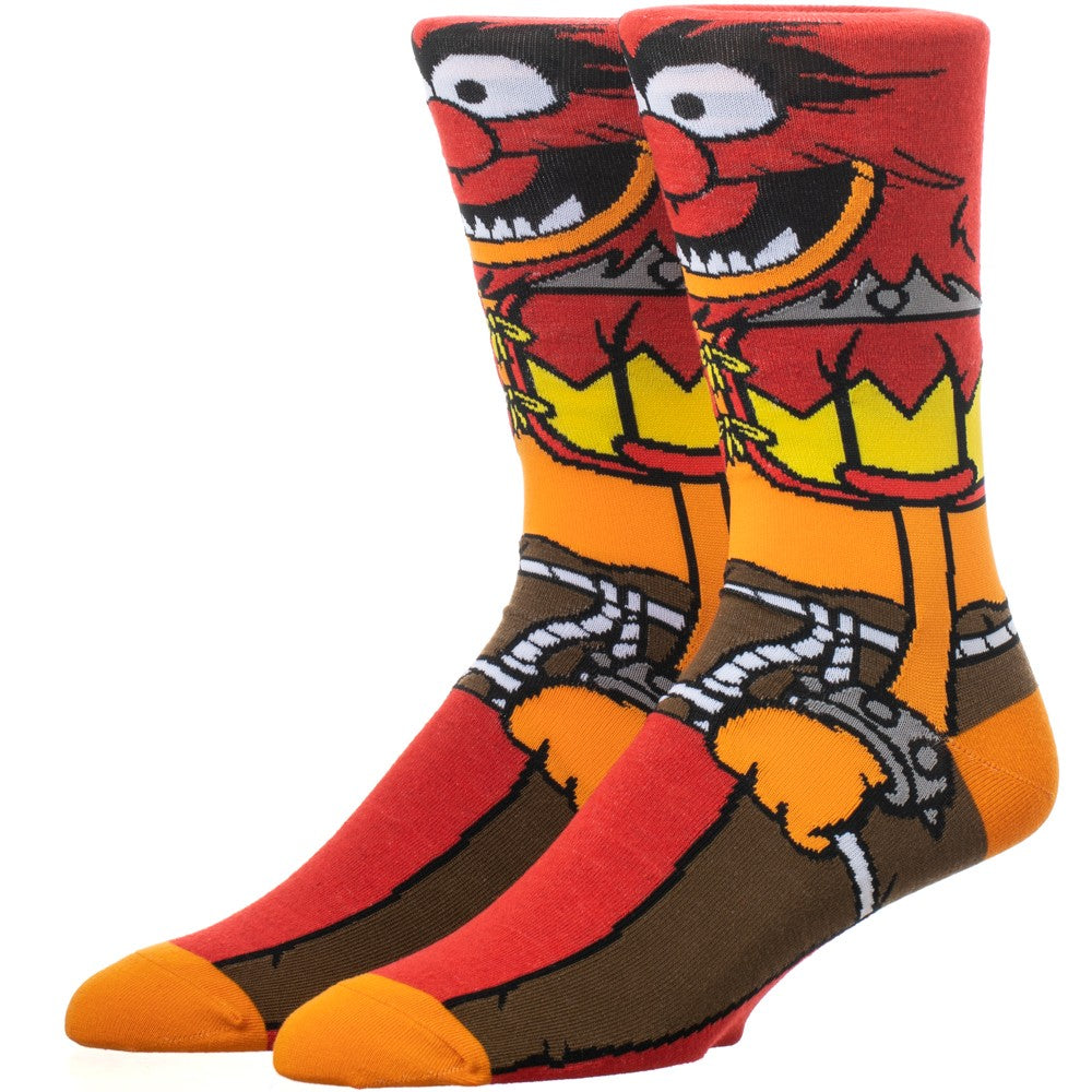 JIM HENSON THE MUPPETS ANIMAL 360 CHARACTER SOCKS