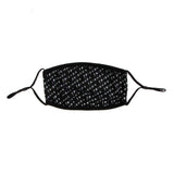 FRIENDS ALL OVER PRINT LOGO ADJUSTABLE FACE COVER