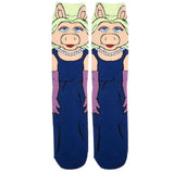 JIM HENSON THE MUPPETS MISS PIGGY 360 CHARACTER SOCKS