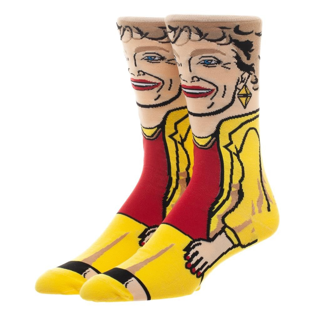 GOLDEN GIRLS BLANCHE 360 CHARACTER SOCKS