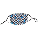 SONIC THE HEDGEHOG CHECKERED ADJUSTABLE FACE COVER