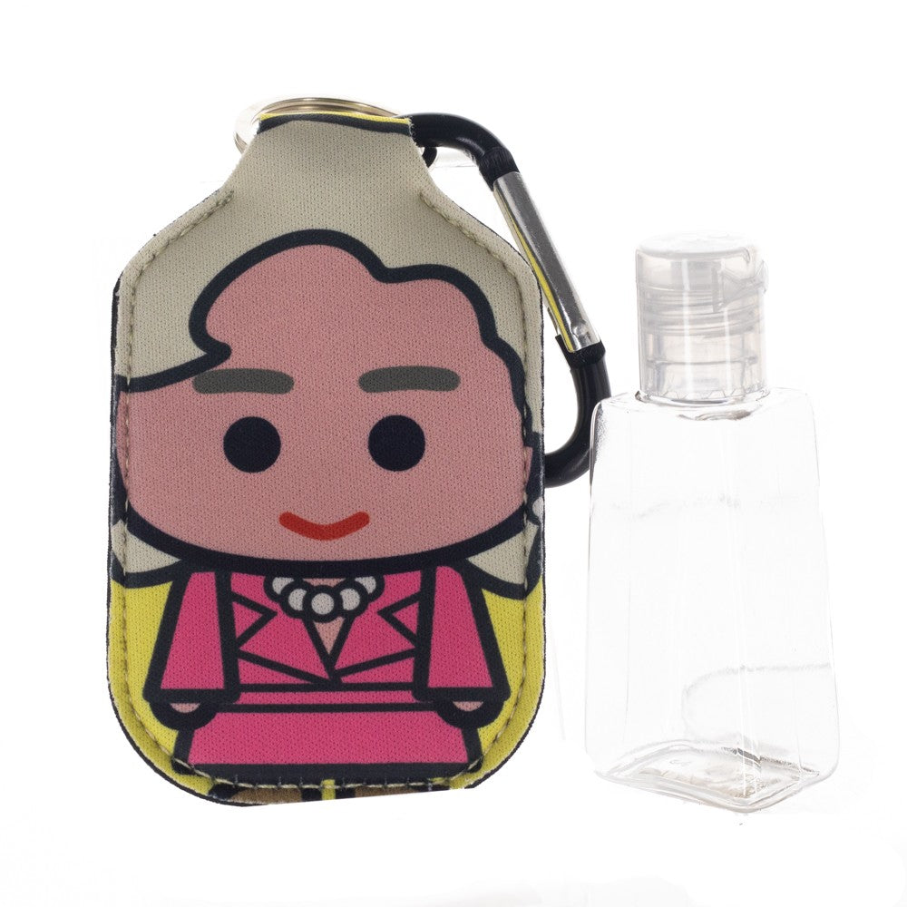 GOLDEN GIRLS ROSE NEOPRENE BOTTLE HOLDER KEY CHAIN