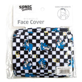 SONIC THE HEDGEHOG CHECKERED ADJUSTABLE FACE COVER