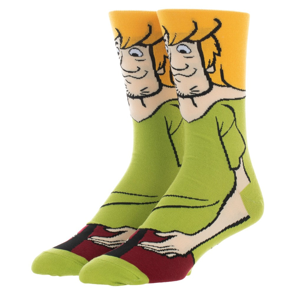SCOOBY DOO GANG SHAGGY 360 CHARACTER SOCKS
