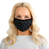 FRIENDS ALL OVER PRINT LOGO ADJUSTABLE FACE COVER