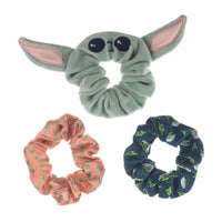DISNEY THE MANDALORIAN STAR WARS THE CHILD SCRUNCHIE SET 3 PACK