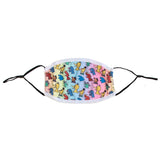 SESAME STREET ALL OVER PRINT ADJUSTABLE FACE COVER