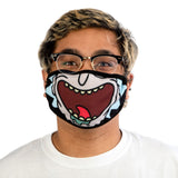 RICK & MORTY BIGFACE ADJUSTABLE FACE COVER