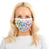 SESAME STREET ALL OVER PRINT ADJUSTABLE FACE COVER