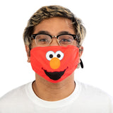 SESAME STREET ELMO FACE ADJUSTABLE FACE COVER
