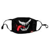 MARVEL COMICS VENOM TEETH ADJUSTABLE FACE COVER