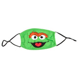 SESAME STREET OSCAR THE GROUCH FACE ADJUSTABLE FACE COVER