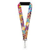 NICKELODEON NINETIES KID REMIX LANYARD