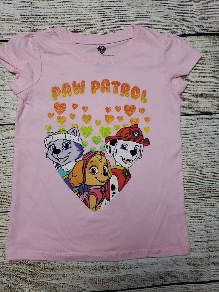 NICKELODEON NICK JR PAW PATROL GIRLS MARSHALL EVEREST SKYE TODDLER T SHIRT