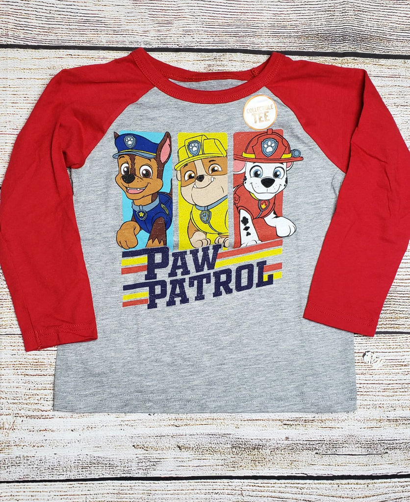 NICKELODEON NICK JR PAW PATROL RUBBLE CHASE MARSHALL TODDLER T SHIRT