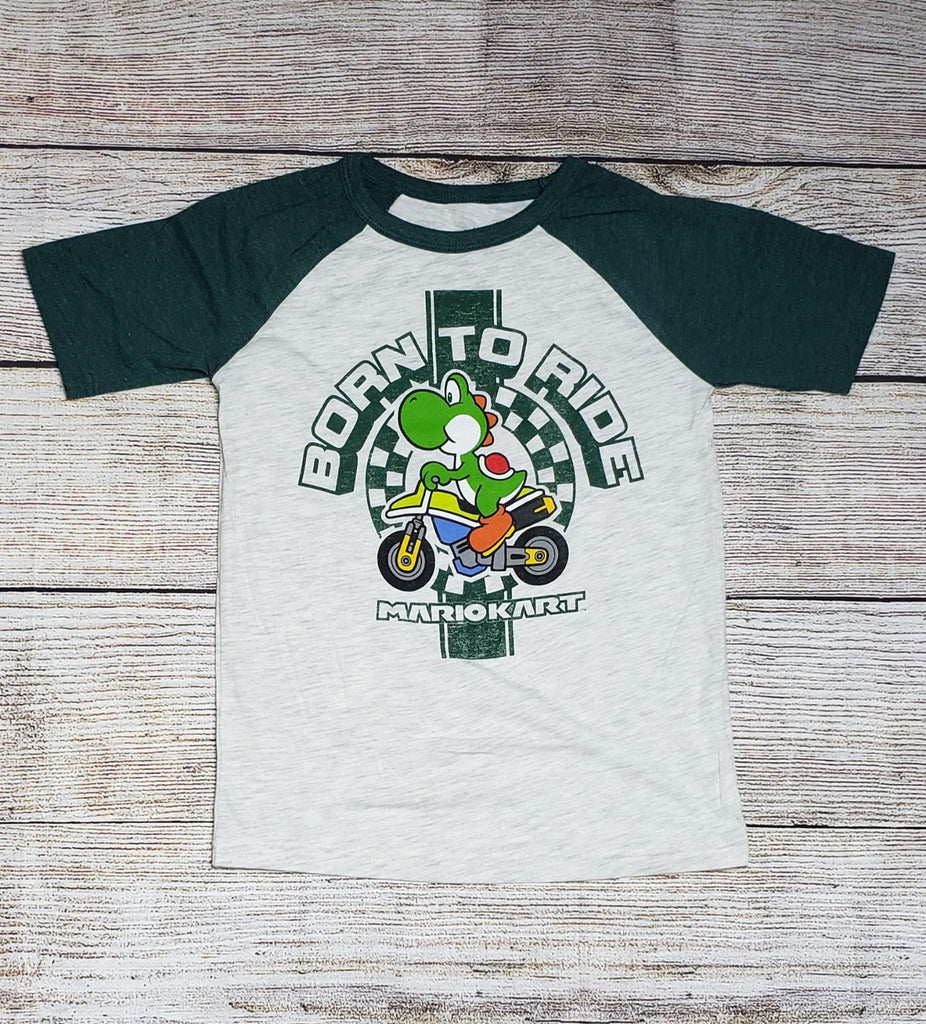 NINTENDO MARIO KART YOSHI BOYS T SHIRT